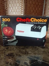 Chef's Choice Diamond Hone Electric Knife Sharpener Model #300 NEW