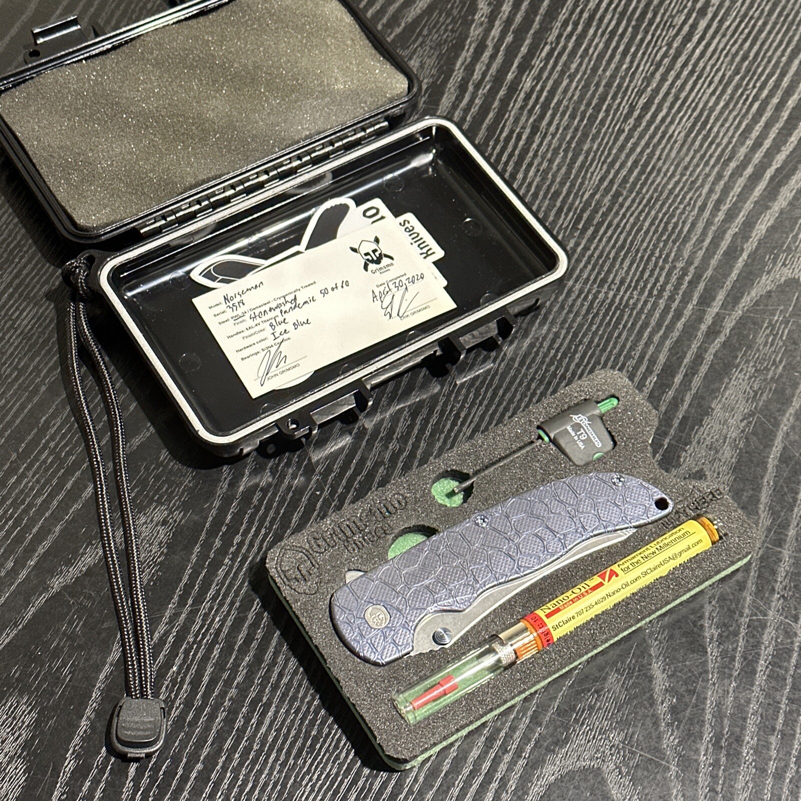 John Grimsmo Pandemic knife 50 out of 60 eBay