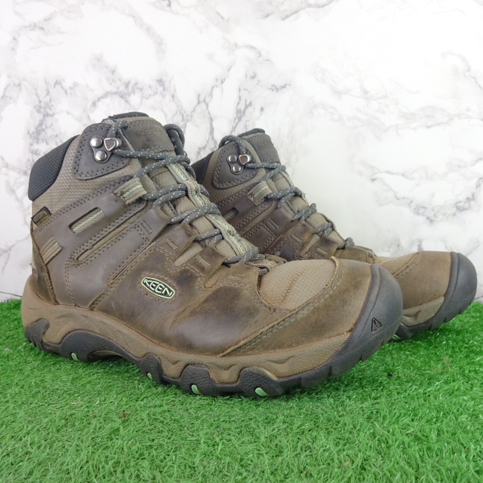 Scarpe da passeggio Keen taglia 6 donna scarpe da ginnastica impermeabili alpinismo pelle