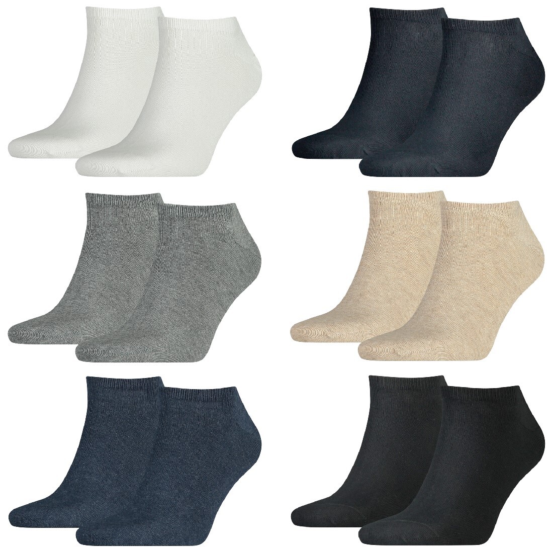 Paar TOMMY HILFIGER Sneaker Socken 39 49 Herren Business