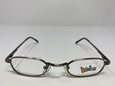 KIDCO EYEGLASSES FRAME BUDDY GUNMETAL 41-18-125 FULL RIM FC06