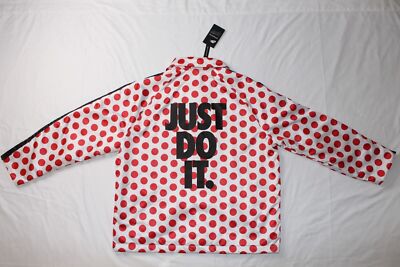 Nike Sportswear JDI Jacket Red Polka Dot Just Do It BV5539-657