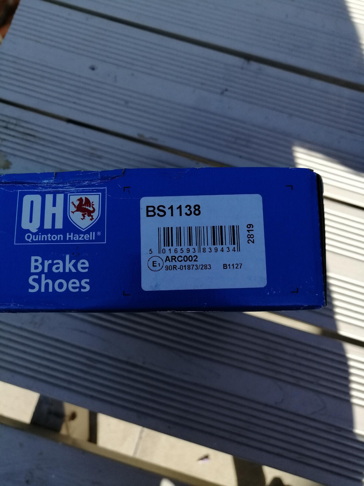 Zapato de freno QH eje trasero se adapta a Mitsubishi, 3000GT SHOWGUN PININ VAGÓN ESPACIAL