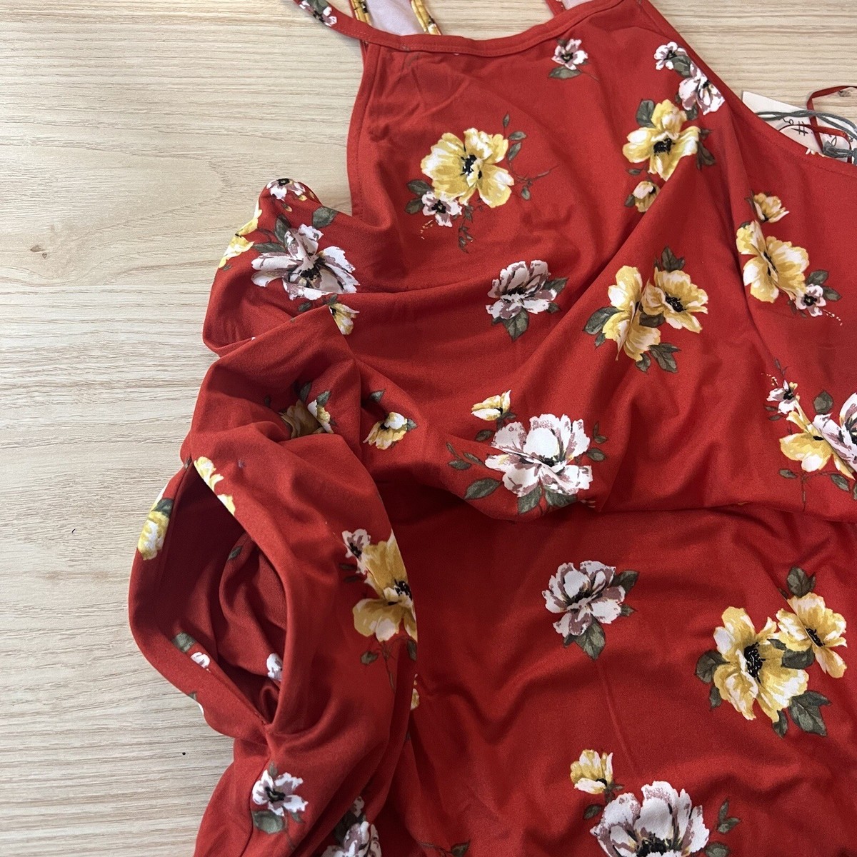 Nine Britton Peggie Mini Dress Size Small Soft Brushed Knit Floral Red Cut Out | eBay Nine Britton Peggie Mini Dress Size Small Soft Brushed Knit Floral Red Cut Out | eBay