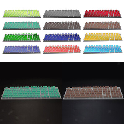108 Keys Pudding Keycaps Game Key Caps for Cherry MX Mechanical Keyboard