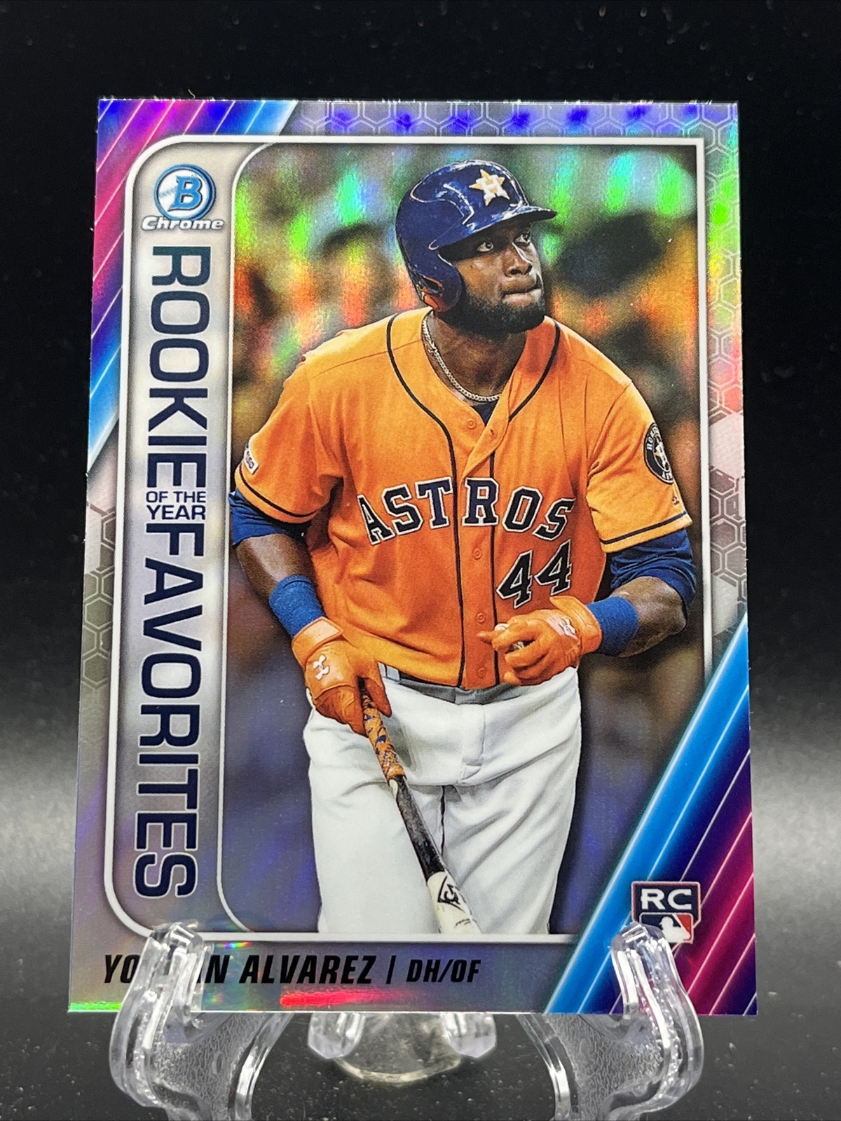 2020 Bowman Chrome ROY Favorite Yordan Alvarez R12141