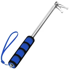 Anley Telescopic Handheld Flagpoles - Extendable Collapsable Flag Pole