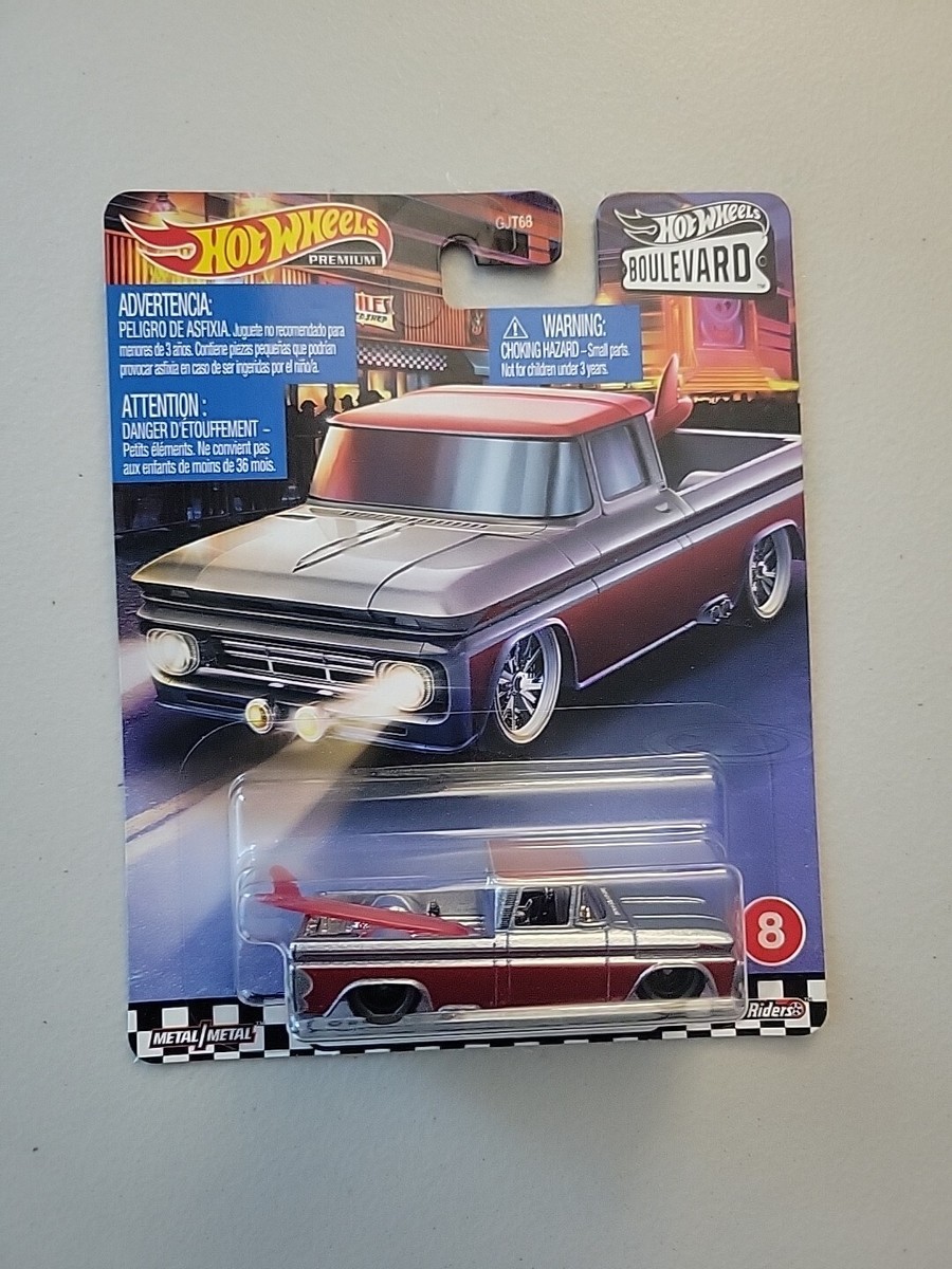 2020 Hot Wheels Premium Boulevard Custom '62 Chevy Pickup X2 VHTF