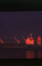 Tasman Universal Tanker Ship Ocean Liner NEW BEDFORD CT Original Photo Slide