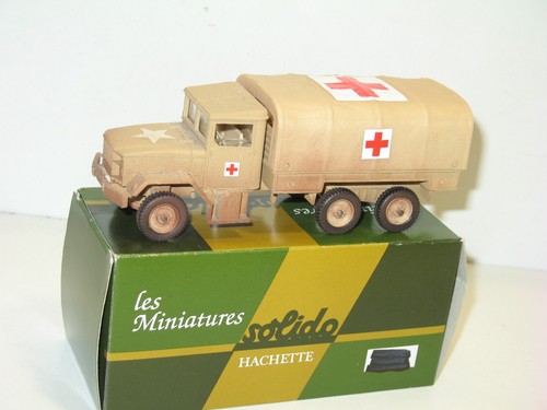 Solido, Kaiser Jeep Truck Sanitary Ambulance Military Great Cross Square G - Picture 2 of 3