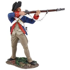 W.Britains:BR16020 - Continental Line/1st American Regiment Standing Fire 1777