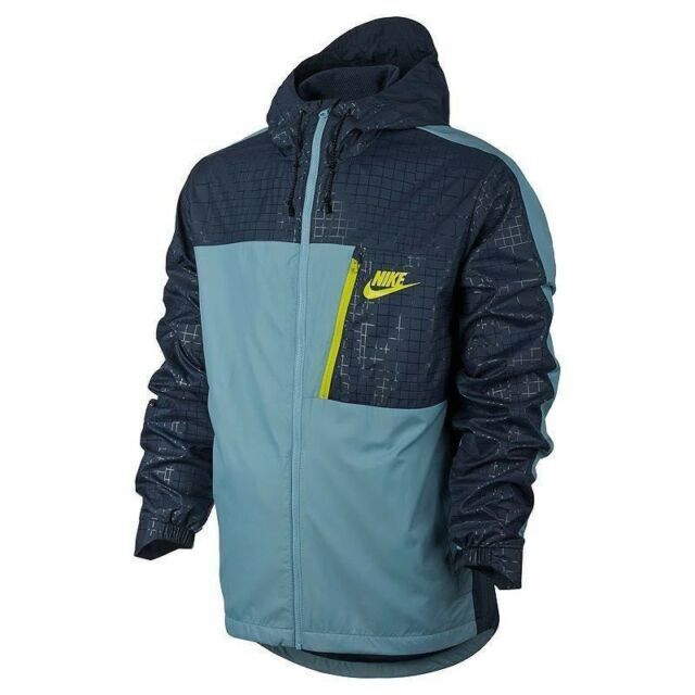 NIKE スキージャケット ブルー Nike SB Full Zip Woven Skate Jacket - Blue Void/Game Royal-White