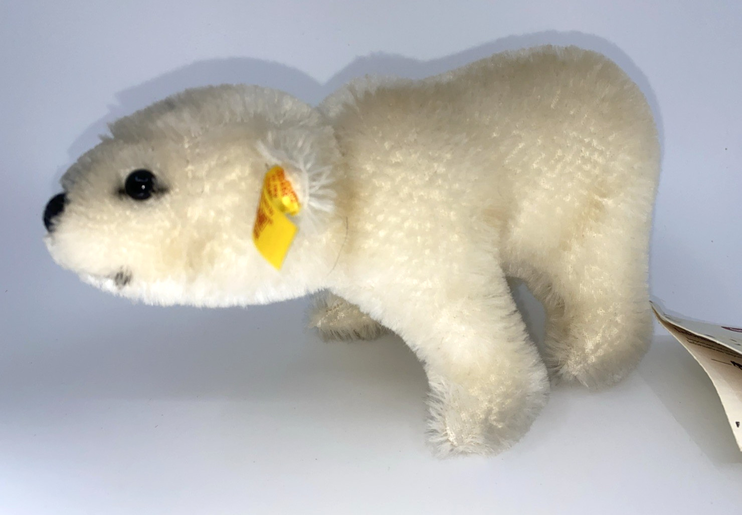Steiff ""Siro"" Polar Bear - 18cm, White Mohair - EAN:031236 - 2003