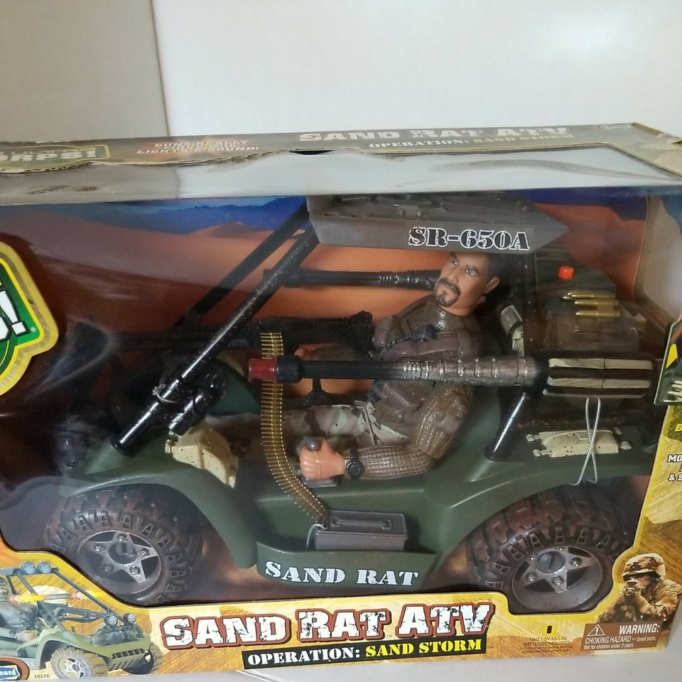 ULTRA CORPS Sand Rat ATV Operation:Sand Storm With Guns Lights&Sound ...