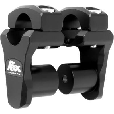 Rox Speed FX - 1-3/4'' Pivoting Bar Risers for 1-1/8'' Handlebar (Black) 3R-P2PPLK