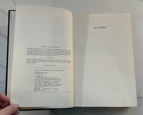 My Parents : A Differing View by J. Roosevelt 1976 First Edition Hardcover - Foto 7 di 12