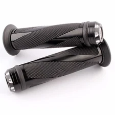 UNIVERSAL MOTORCYCLE 7/8" HANDLEBAR RUBBER GEL HAND GRIPS BAR END FOR SPORT BIKE