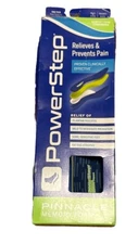 Powerstep Unisex Adult Memory Foam Insoles Blue/Green Mens A 4-4.5/Womens 6-6.5