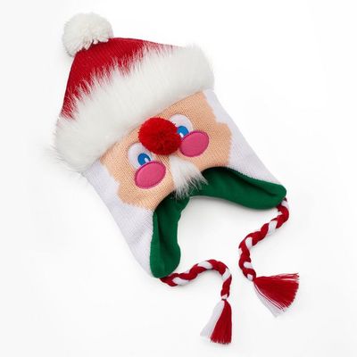 Christmas Hat Santa Scandi Cozy Knit New Year Holiday Winter Party Unisex