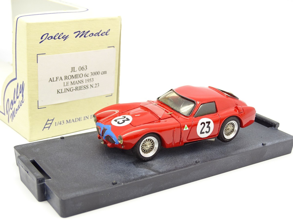 Jolly Model 1/43 - Alfa Romeo 6C 3000 Le Mans 1953 #23 | eBay