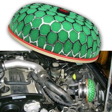 Universal 4 Jdm Air Intake Filters Mushroom Design High Flow Washable Auto