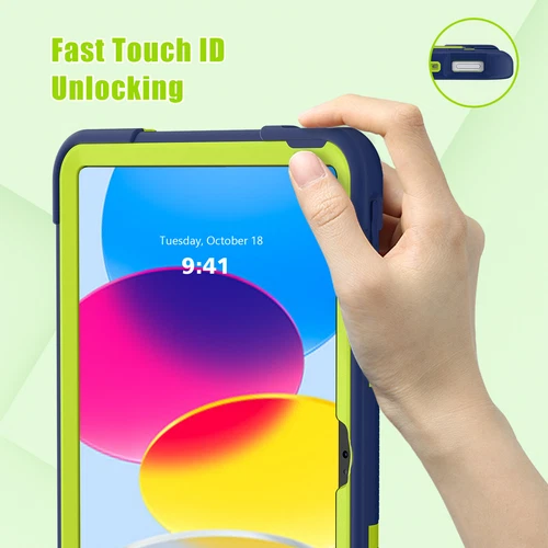 For iPad 9th 8th 7th Gen 10.2 Shockproof Heavy Duty Hard Rubber Cover Stand Case - Picture 31 of 122