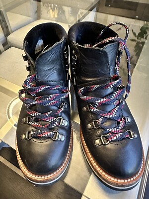 Moncler  Leather Ankle Boots 37
