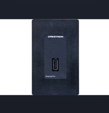 Crestron MP-WP162-W Media Presentation Wall Plate - DisplayPort, White