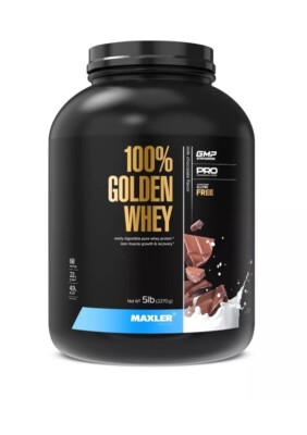 5Lbs Maxler Golden 7 Protein Blend - Protein Powder for Muscle Gain & Recovery