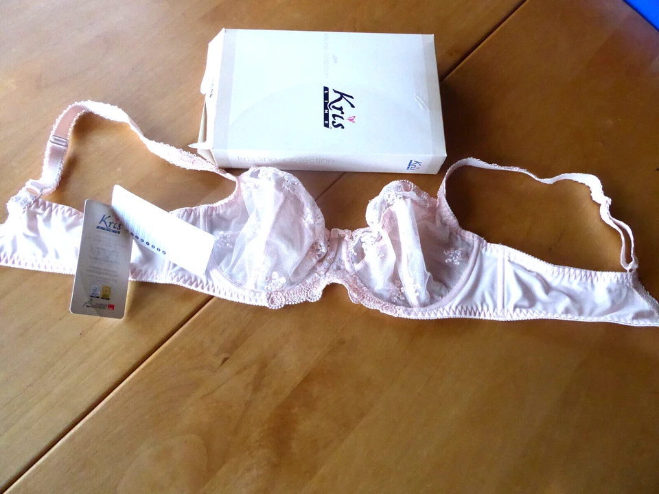 Krisline Bügel-BH rosa  sehr edel 4-fach verstellbar Gr. 85/B NEU - Bild 4 von 4