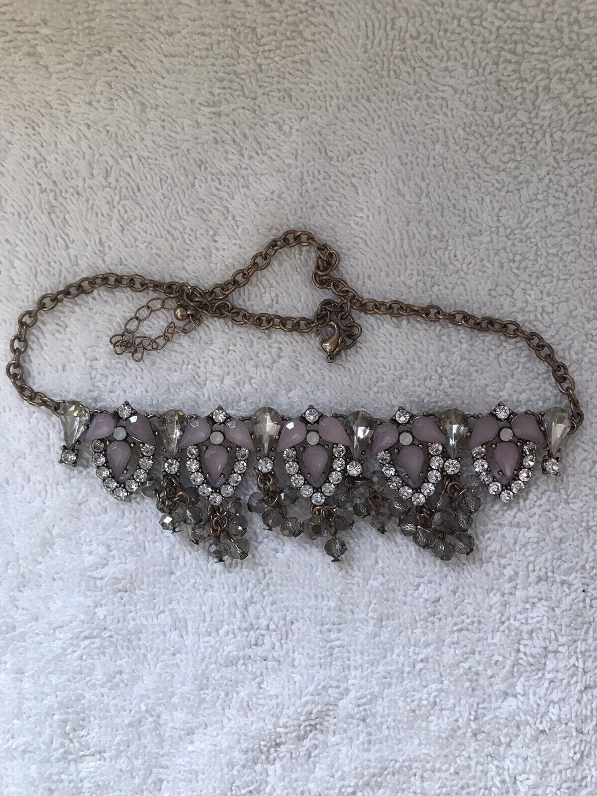 Lot Of 3 Vintage Necklaces 1 Marked Plunder - image 4