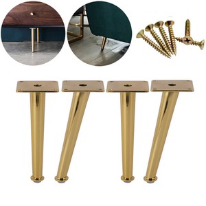 4Pcs Gold Furniture table legs Load 2000 Lbs TV Cabinet ...