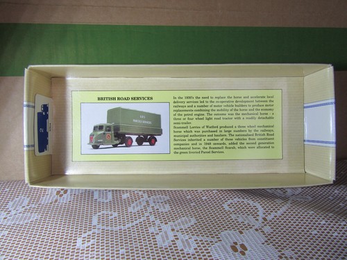 A367 Corgi Classics 97914 China Scammel Scarab BRS Parcels 1:50+ Box - Picture 20 of 20