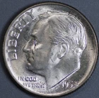 1954 P-D-S  Roosevelt Dimes    Free Shipping
