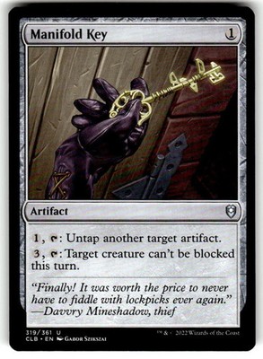 Manifold Key Commander Legends: Battle for Baldur's Gate MTG NM edh pack fresh