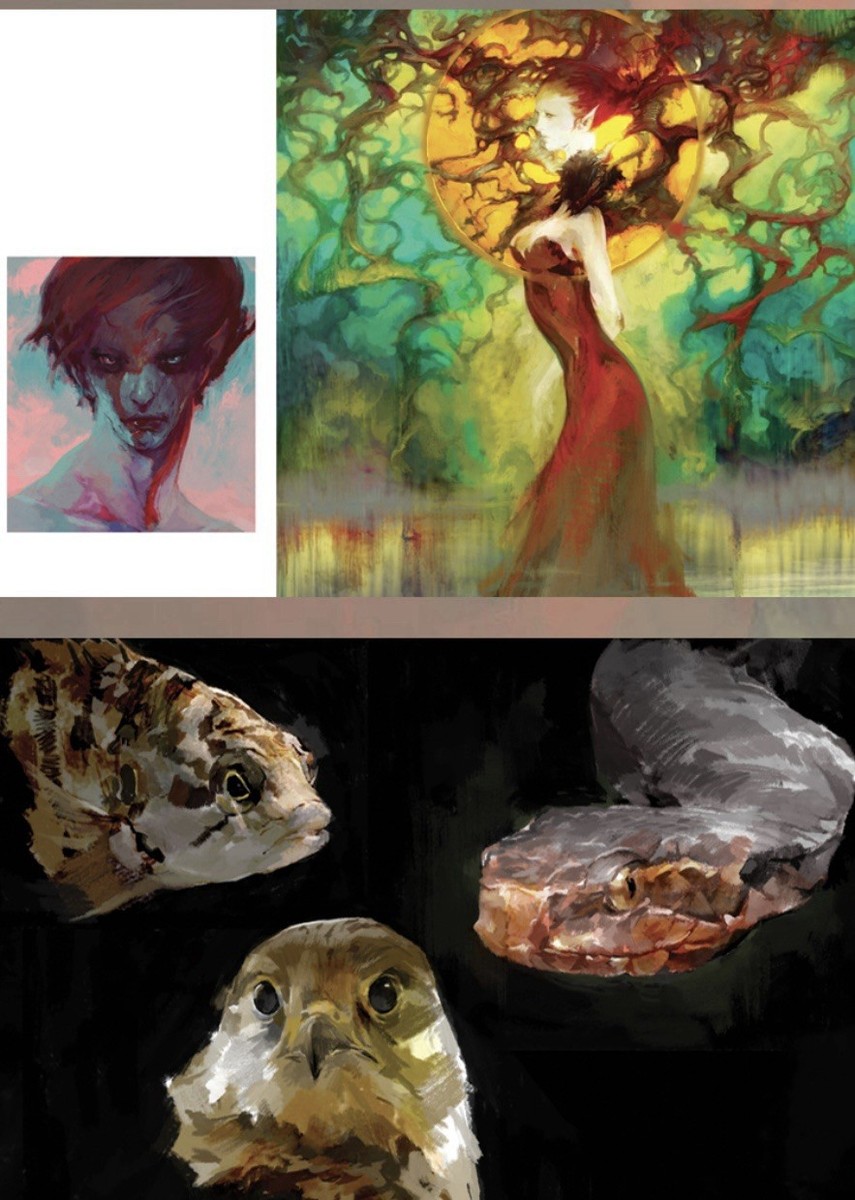 Hoooook The Art Of Woojin Oh 2018 Korean Illustrator Art Book Hard