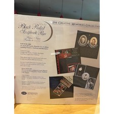 Creative Memories 12 x 12 Black Ruled Pages 5 Double Sided Sheets Original NWT