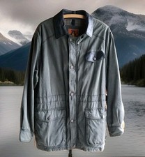 Kakadu Jacke, like Barbour, Oilskin Wachsjacke grün L 52 NP 220,00 $ AUD