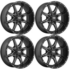 18x10 Moto Metal Mo970 Black Milled Satin Deep Lip Wheels 8x170 F250 F350 18x10 Moto Metal Mo970 Black Milled Satin Deep Lip Wheels 8x170 F250 F350