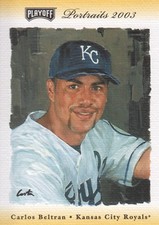 2003 Playoff Portraits Baseball Gold #52 Carlos Beltran 10/10