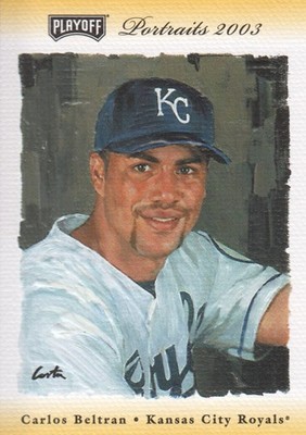2003 Playoff Portraits Baseball Gold #52 Carlos Beltran 10/10