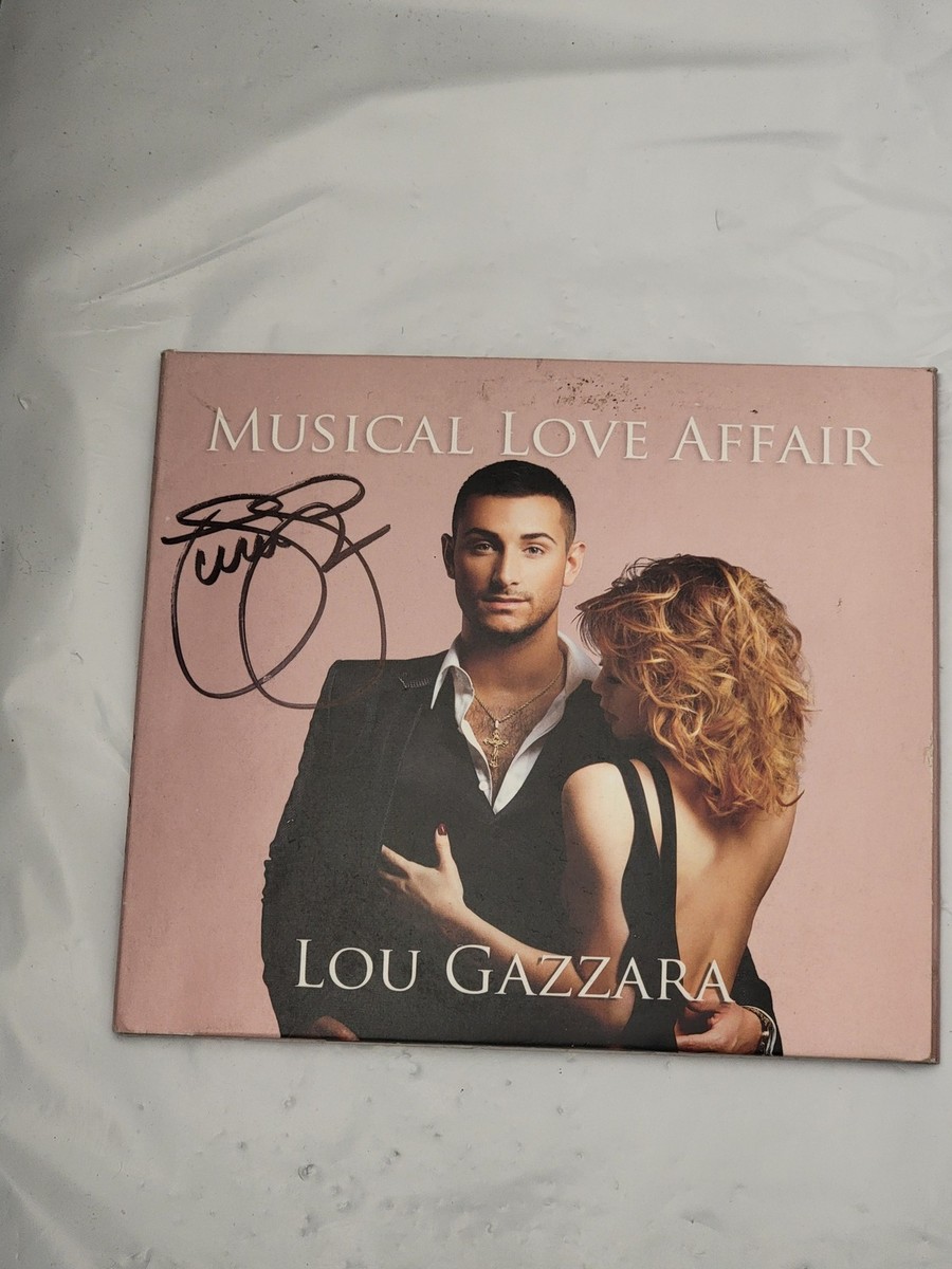 Lou Gazzara Musical Love Affair Autographed CD Album Disc 1