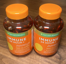 2 Pack Nature s Bounty Immune 24 Hour Immune Support Softgels Vitamin C 120 Ct