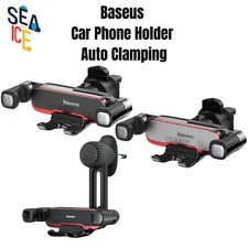 Baseus Gravity Car Phone Mount | Auto Clamp Air Vent Holder | 4.7-6.5"