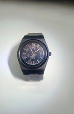 Montre Automatique NH35 Style Tissot PRX – Cadran Carbone Noir – Verre Saphir 