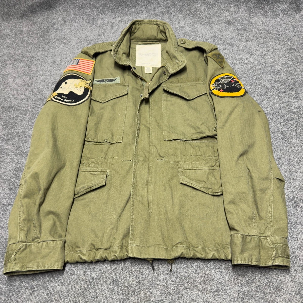 Denim & Supply Ralph Lauren Military Jacket Green Coats, Jackets