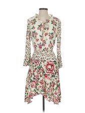 FARM Rio for Anthropologie Women Ivory Casual Dress XS