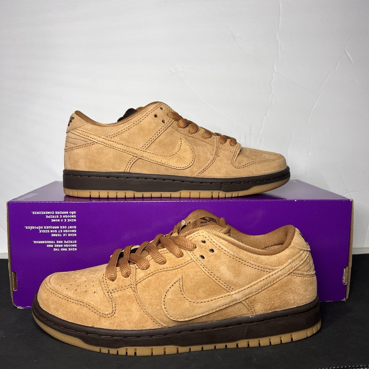 Nike SB Dunk Low Pro Wheat flax ダンク Nike SB Dunk Low Pro 'Wheat' Shoes - Flax / Flax - Flax
