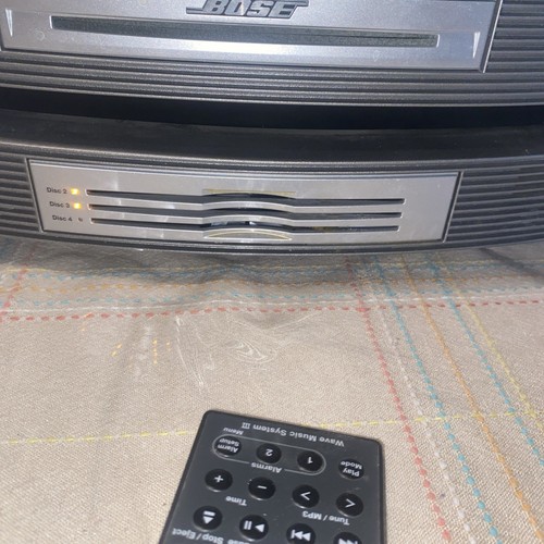 Bose Wave Music System III CD AM/FM Radio With Multi-CD Changer & Remote Control - Picture 3 of 8