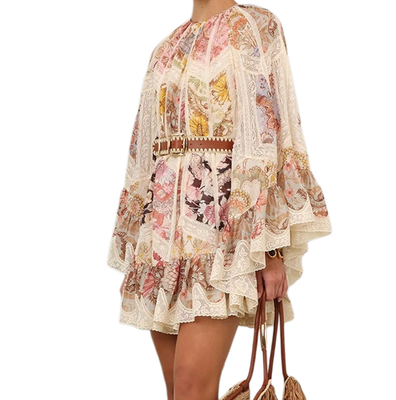 long sleeve floral dress near me Helena Long Sleeve Floral Maxi Dress